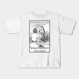 Woman Inherits The Earth - Dr Sattler Kids T-Shirt